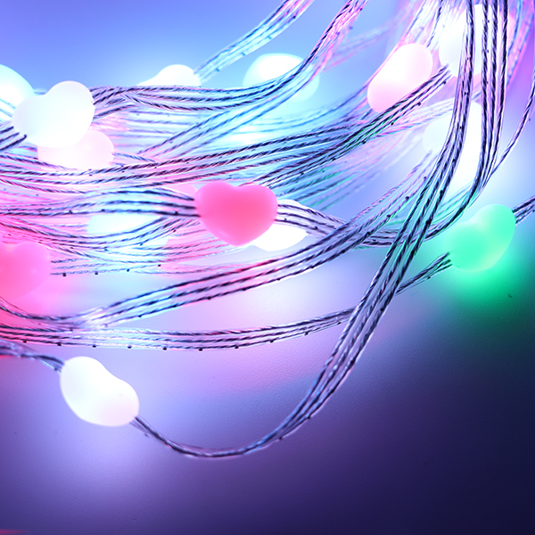 Heart Shape Straight Light