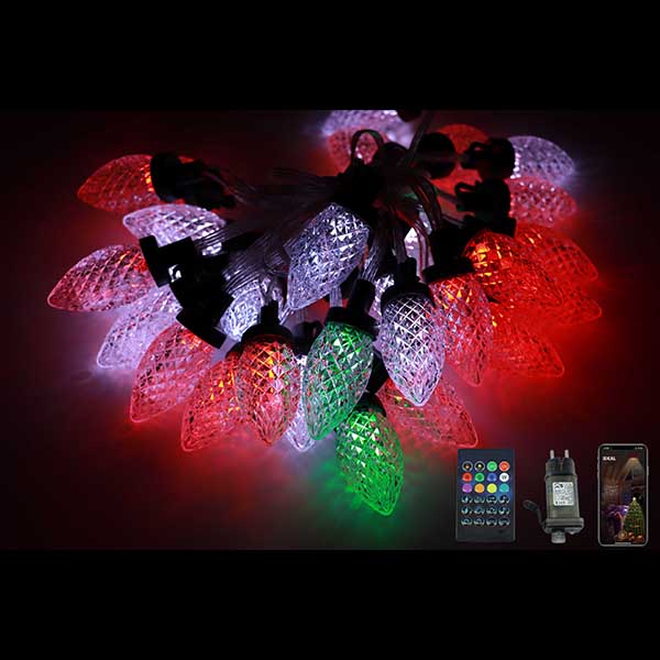 C9 Argyle Bulb Light